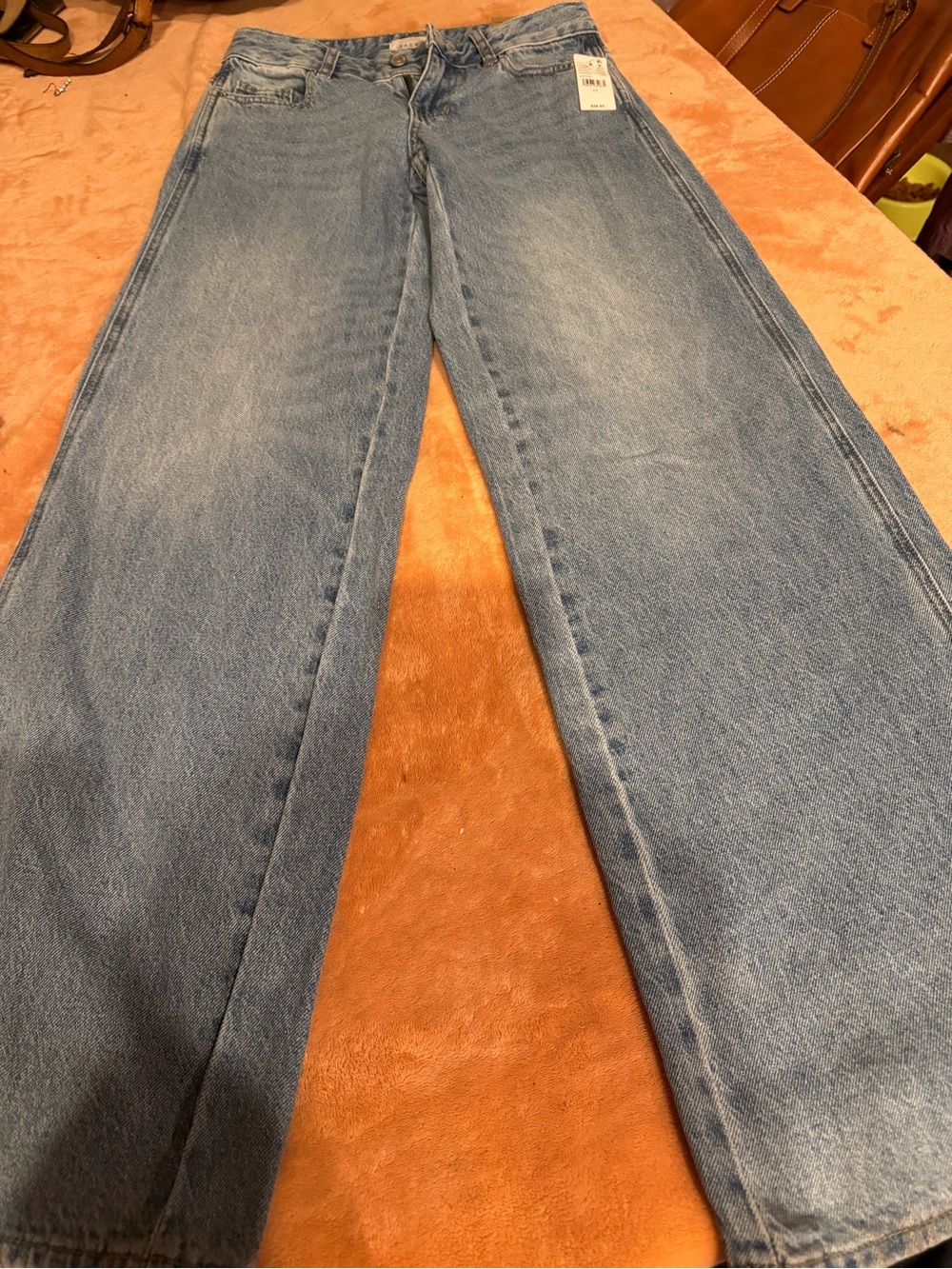 PacSun Light Blue Wide Leg Jeans